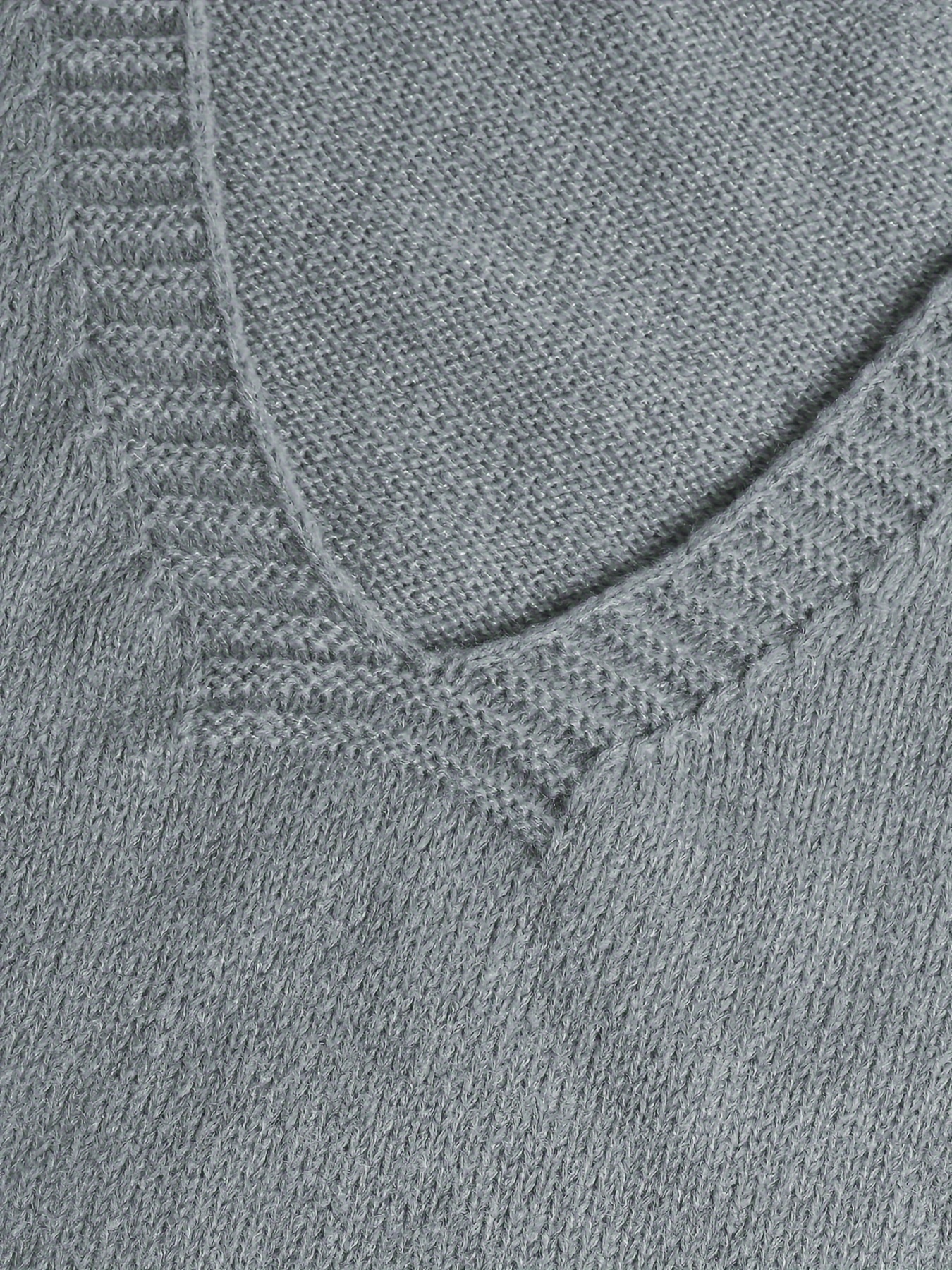 plus size solid knit sweater vest casual v neck sleeveless sweater for fall winter womens plus size clothing details 26