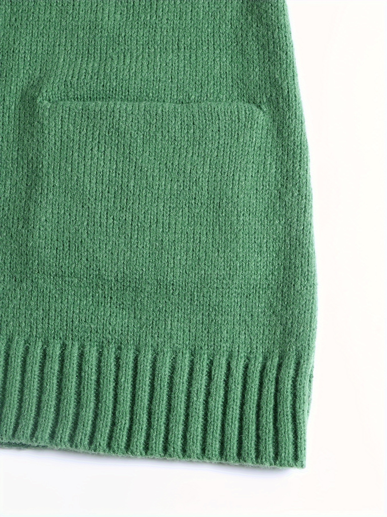 plus size solid knit sweater vest casual v neck sleeveless sweater for fall winter womens plus size clothing details 29