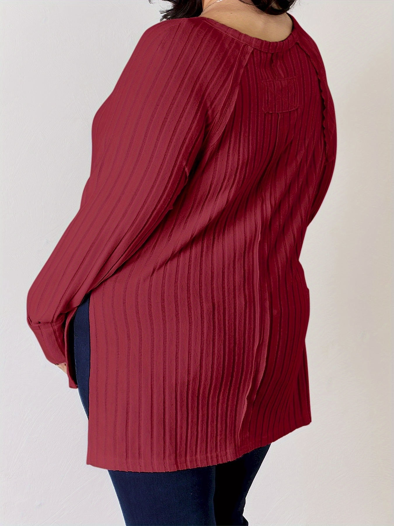 full size ribbed round neck   t shirt details 9