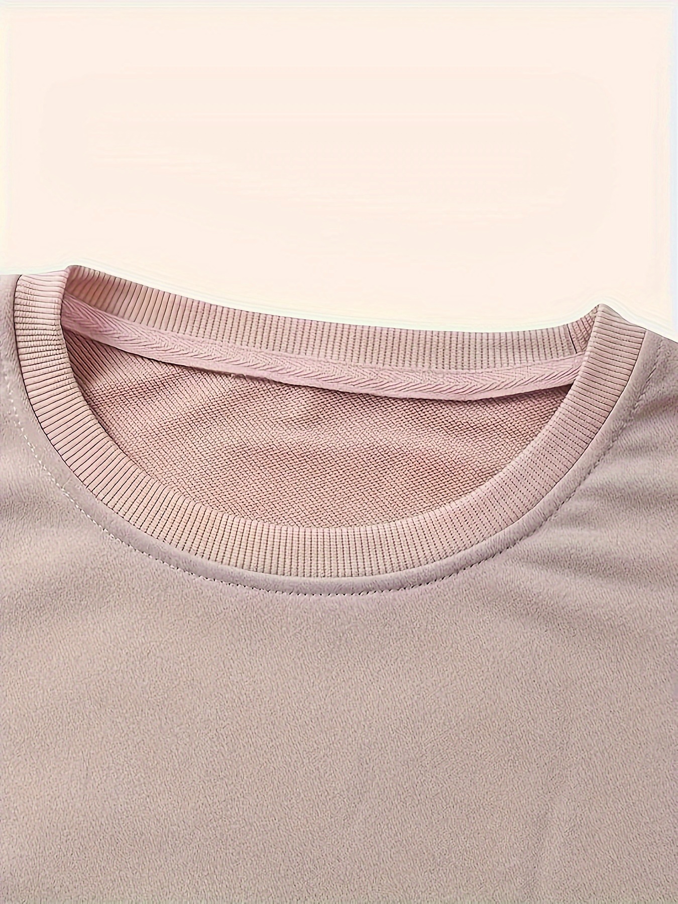 plus size dandelion letter print sweatshirt casual long sleeve crew neck sweatshirt womens plus size clothing details 16