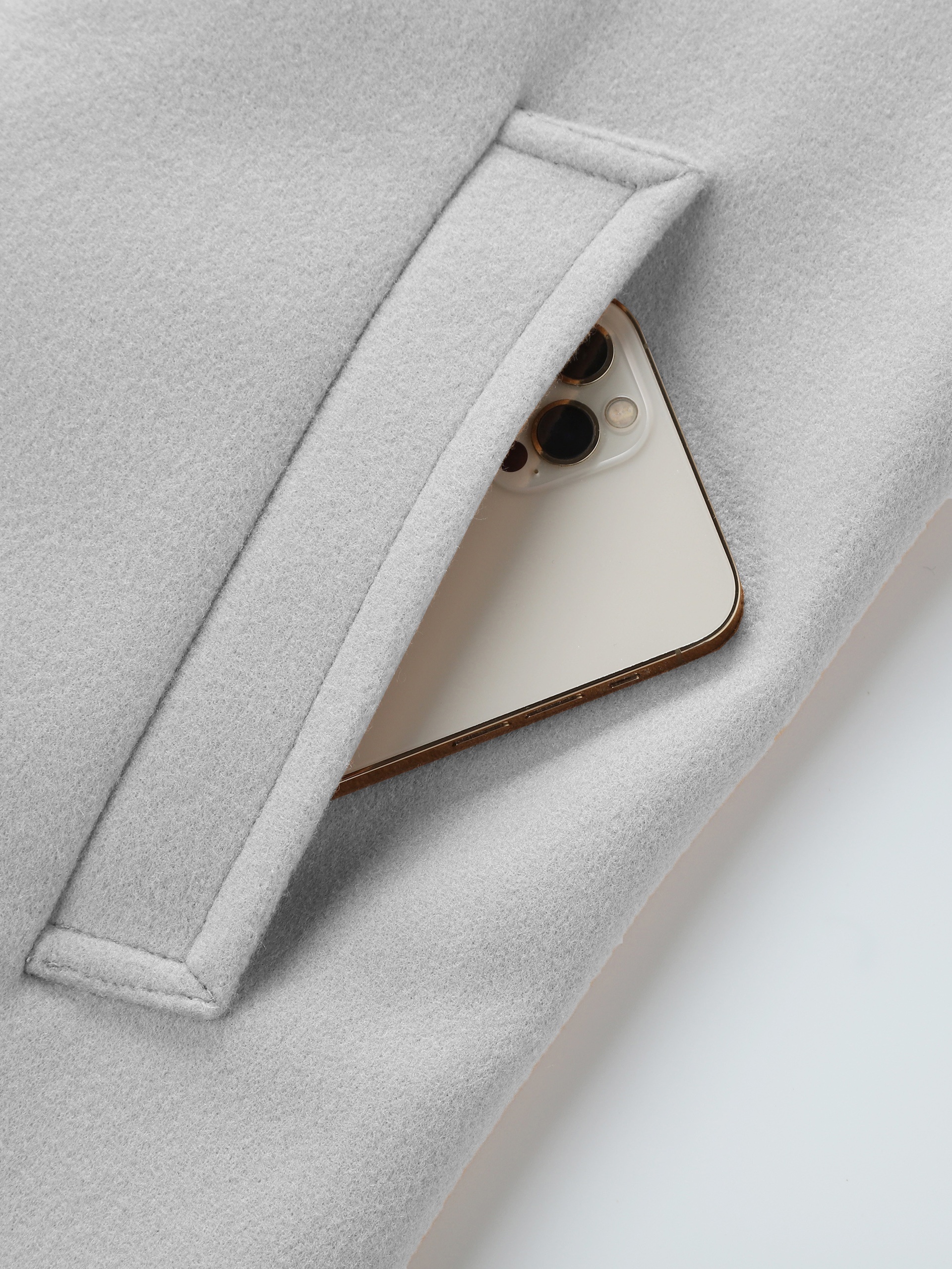 plus size mens solid coat for spring fall winter details 17