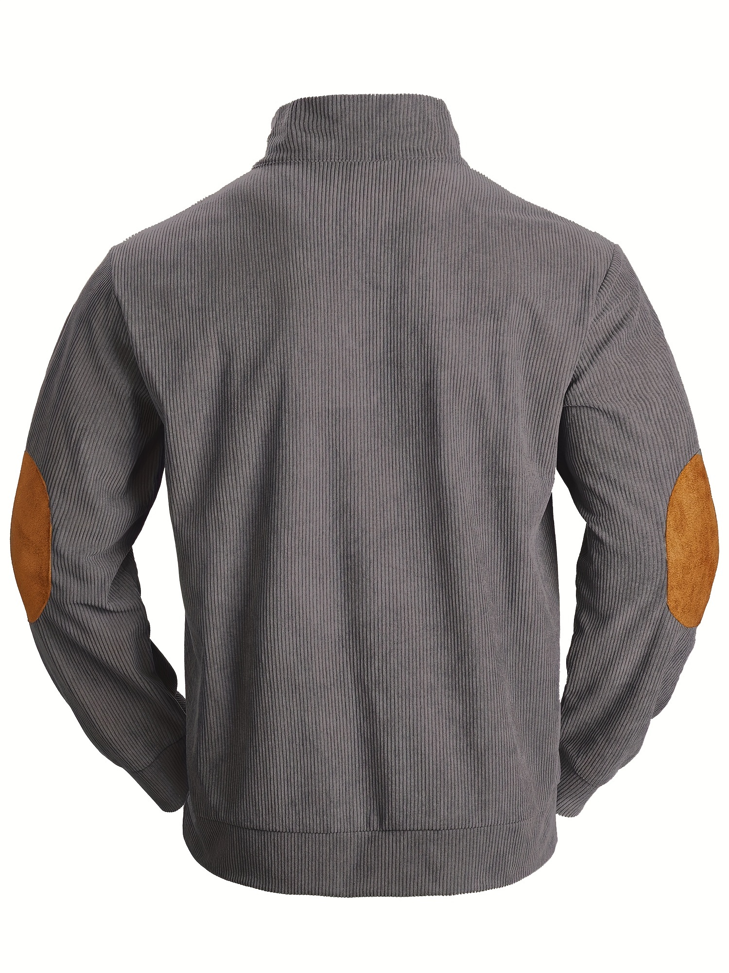 plus size mens contrast color sweatshirt band collar tops spring fall mens clothing details 20