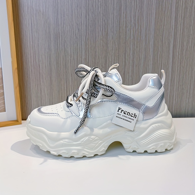 2024 Spring New Thick Bottom Breathable Sports Shoes Women s details 9