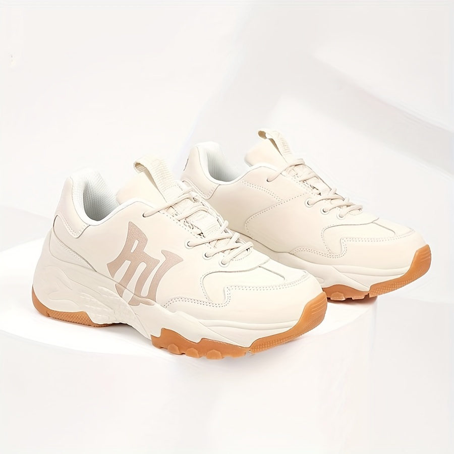   mens breathable mesh chunky sneakers ultra fiber leather non slip md sole athletic shoes shoes for men mens sneakers details 3