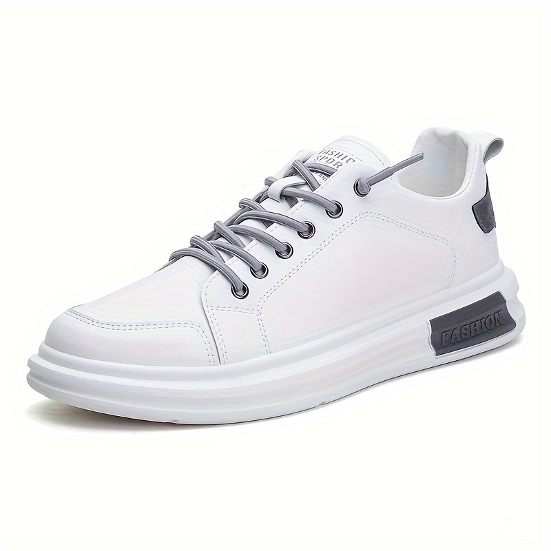 Mens Low Top Colour Block Chunky Skateboard Shoes Comfy Non Slip Lace Up Durable Sneakers For Mens Outdoor Activities Don t Miss These Great Deals Temu details 4