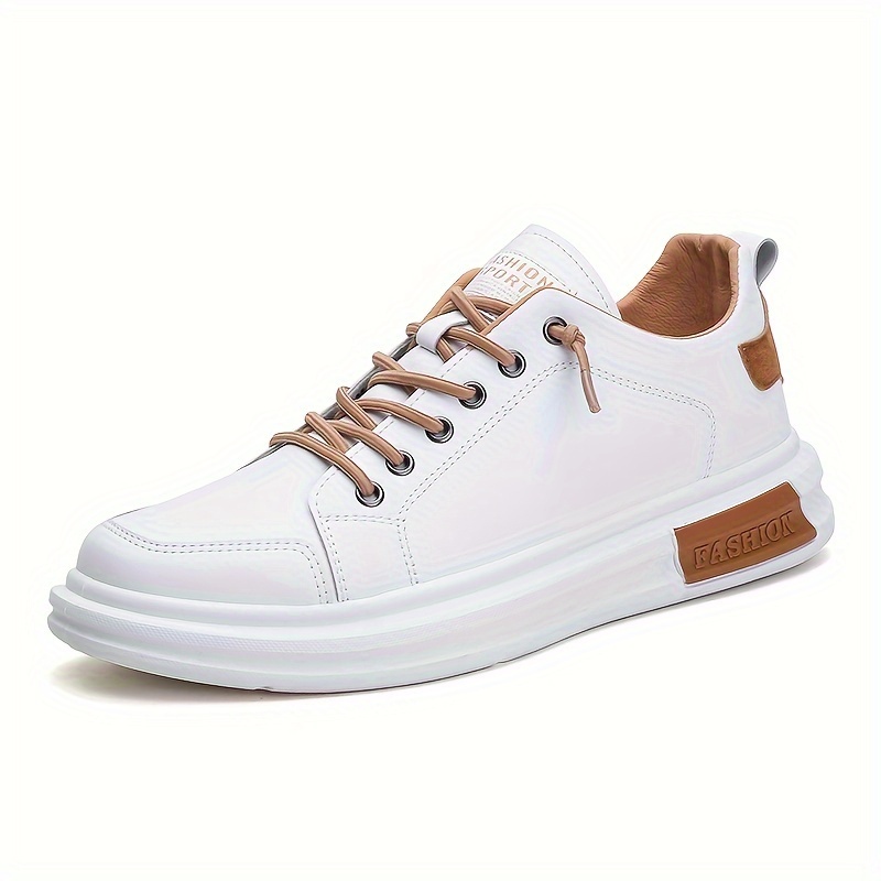 Mens Low Top Colour Block Chunky Skateboard Shoes Comfy Non Slip Lace Up Durable Sneakers For Mens Outdoor Activities Don t Miss These Great Deals Temu details 7