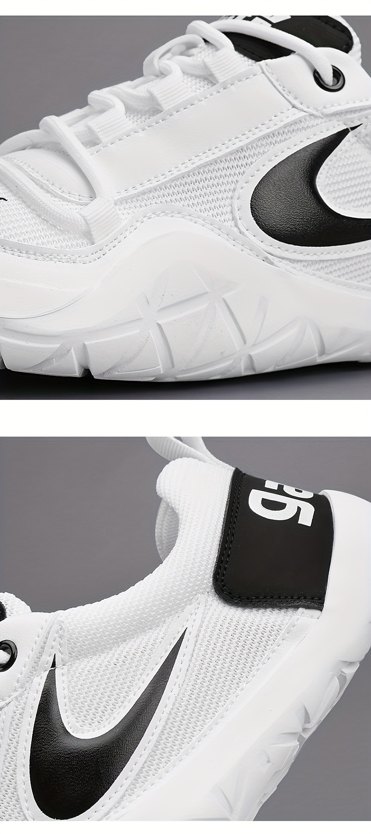Mens Breathable Color Block Low Top Lace Up Jogging Shoes All Seasons Comfy Outdoor Workout Men s Shoes Temu details 2