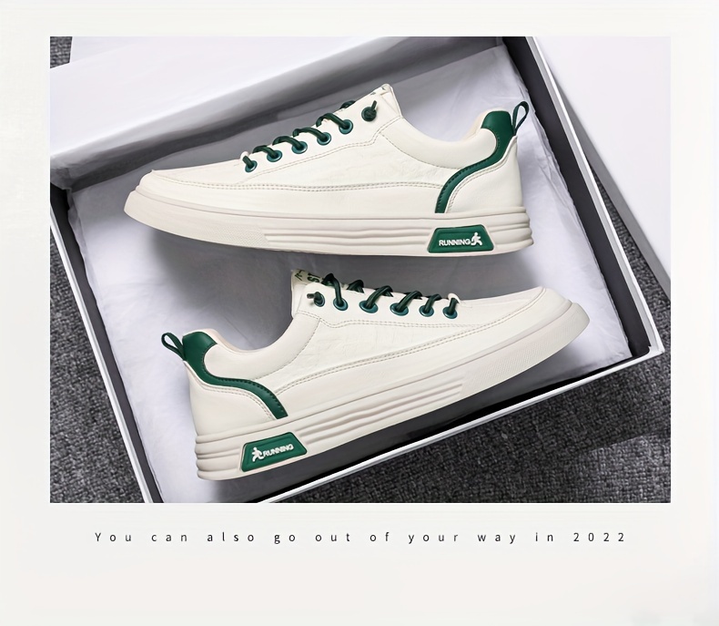 Mens Trendy K Letter Low Top Skate Shoes With Elastic Lace Non Slip Comfy Casual Shoes For Outdoor Traveling Walking Don t Miss These Great Deals Temu details 2