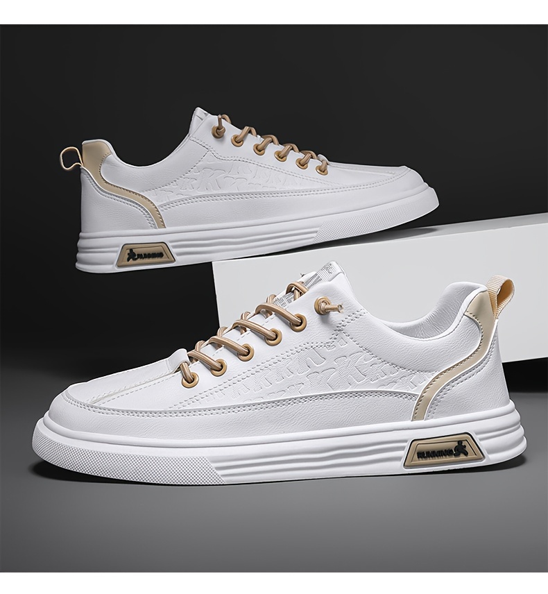 Mens Trendy K Letter Low Top Skate Shoes With Elastic Lace Non Slip Comfy Casual Shoes For Outdoor Traveling Walking Don t Miss These Great Deals Temu details 11