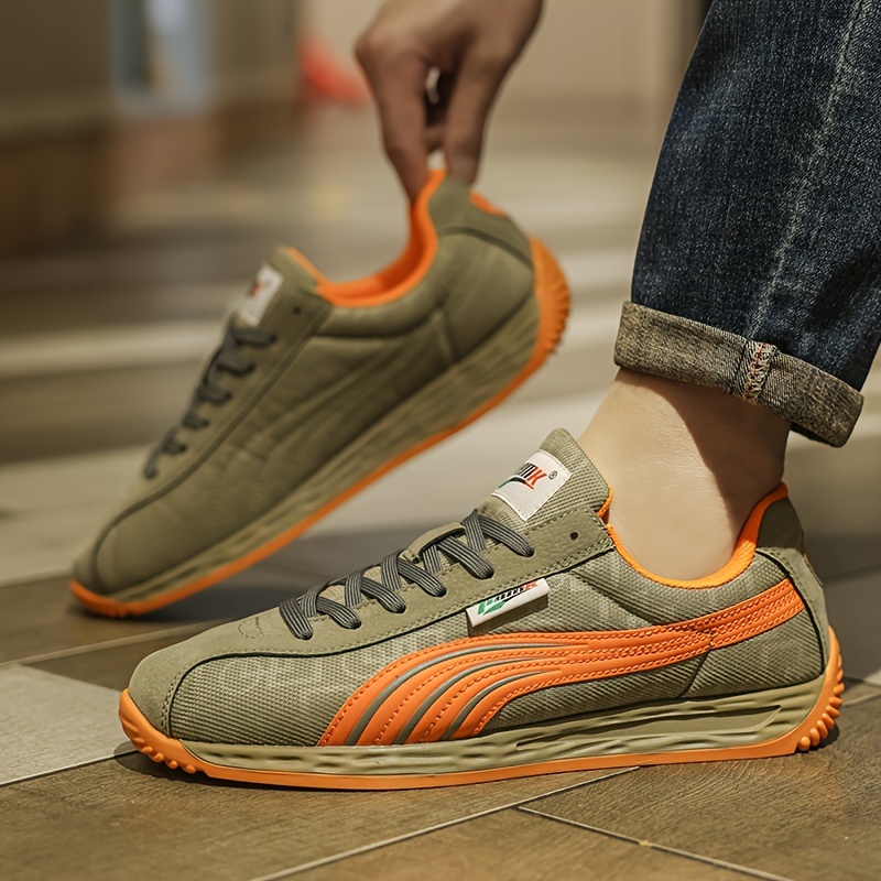 Color Block Trendy Low Top Jogging Shoes For Outdoor Training Mens Comfy Sneakers Shop On Temu And start Saving Temu details 1