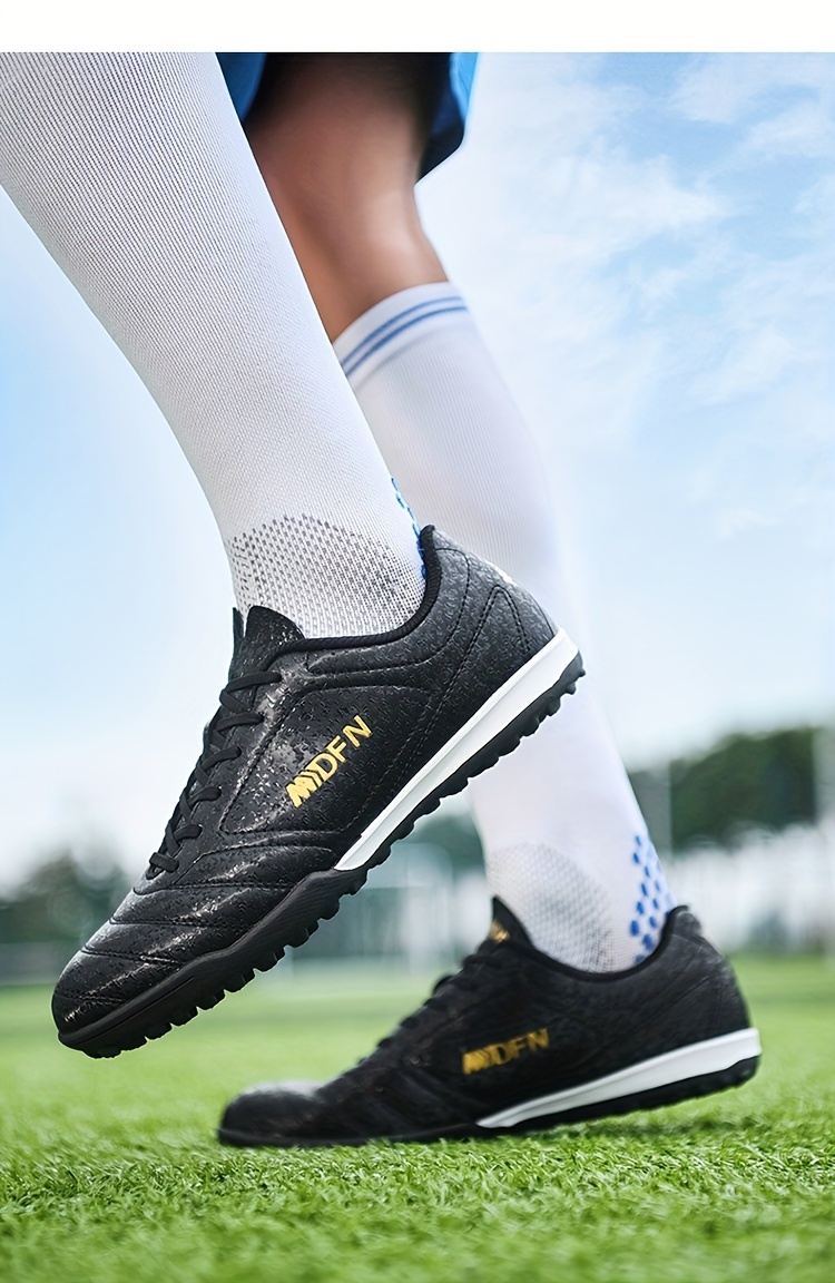 MDFN Adult Men s Low Top Football Cleats - Lightweight, Grip, and Impact Resistant for Training and Match Play on Artificial Grass details 0