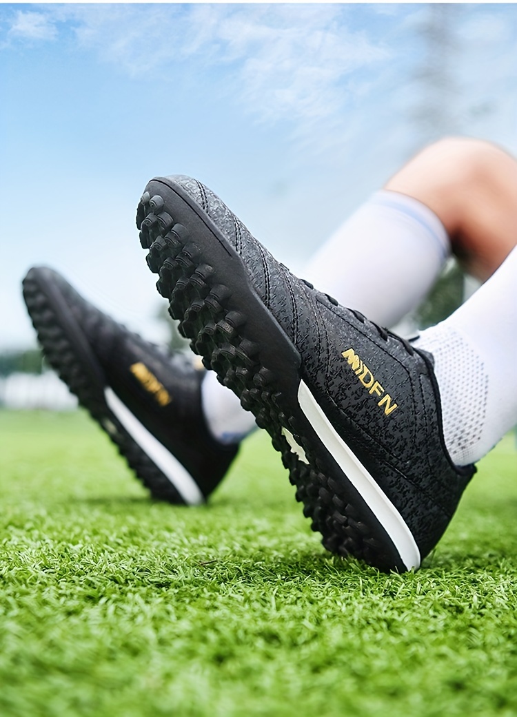 MDFN Adult Men s Low Top Football Cleats - Lightweight, Grip, and Impact Resistant for Training and Match Play on Artificial Grass details 2