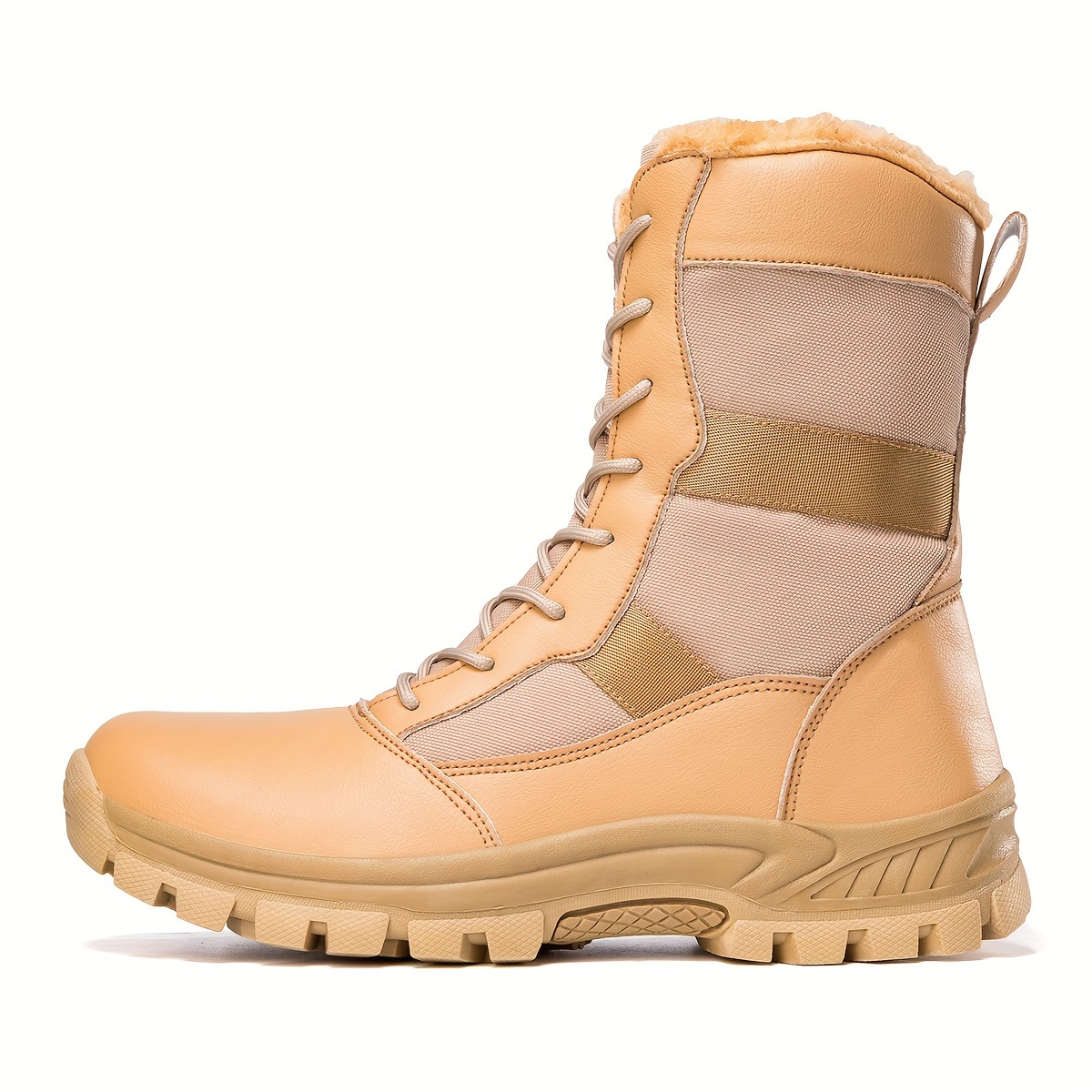 New Couple Hiking Shoes Long Tube Boots Mens Shoes Outdoor Hiking Boots Womens Boots Shop The Latest Trends Temu details 3